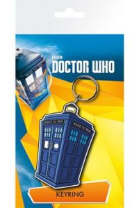 Doctor Who Rubber Keychain Tardis 7 cm
