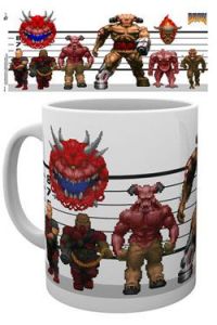 Doom Classic Mug Enemies