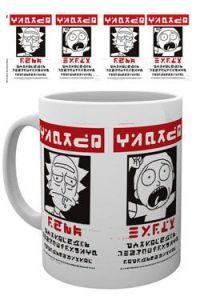 Rick and Morty Mug Wanted GB eye