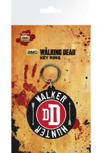 Walking Dead Rubber Keychain Walker Hunter 7 cm GYE