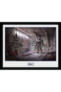 Fallout Framed Poster Red Rocket Interior 30 x 40 cm GYE