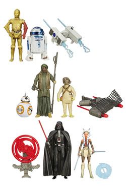 Star Wars Action Figures 10 cm 2-Packs 2015 Wave 1 Revision 1 Assortment (8) Hasbro