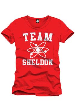 The Big Bang Theory T-Shirt Team Sheldon red Size L CODI