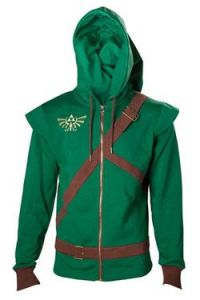 The Legend of Zelda Hooded Sweater Link Cosplay Size L