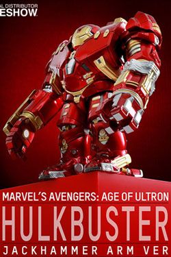 Avengers Age of Ultron Artist Mix Figure Hulkbuster Jackhammer Arm Ver. 14 cm Hot Toys