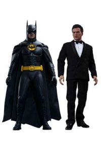 Batman Returns Movie Masterpiece Action Figure 2-Pack 1/6 Batman & Bruce Wayne 32 cm