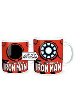 Marvel Comics Heat Change Mug Iron Man Half Moon Bay