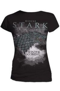 Game Of Thrones Ladies T-Shirt Stark Houses Size M