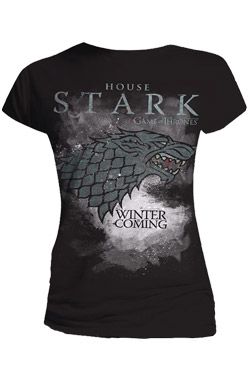 Game Of Thrones Ladies T-Shirt Stark Houses Size S Other