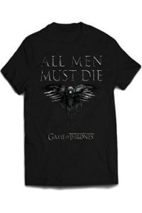 Game Of Thrones T-Shirt All Men Must Die Size L Other