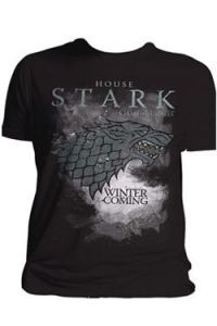 Game of Thrones T-Shirt Stark Houses Size XL