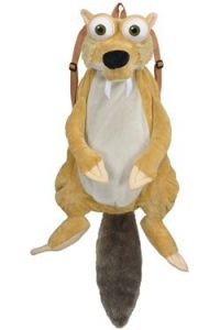 Ice Age Collision Course Plush Backpack Scrat 55 cm ICAG