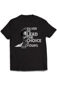 Narcos T-Shirt Silver Or Lead Size M