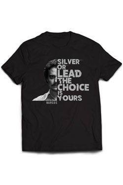 Narcos T-Shirt Silver Or Lead Size XL Other