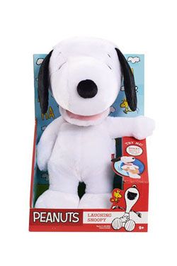 Peanuts Plush Figure with Sound Laughing Snoopy 28 cm IMC Toys