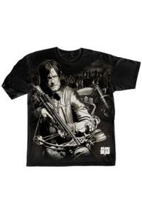 The Walking Dead T-Shirt Dixon Crossbow Ready Size L