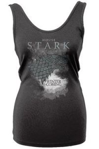 Game of Thrones Ladies Tank Top Stark Houses Size S Other