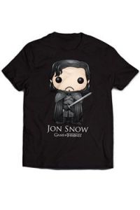 Game of Thrones T-Shirt Jon Snow Bling Art Size L