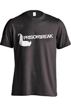 Prison Break T-Shirt Swan Origami Size S Other