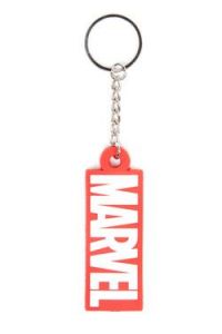 Marvel Comics Rubber Keychain Original Logo