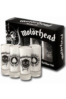 Motörhead Shotglass 4-Pack KKL