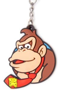 Nintendo Rubber Keychain Donkey Kong 6 cm Difuzed