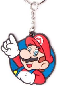 Nintendo Rubber Keychain Mario, Its Me! 6 cm