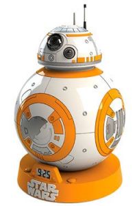 Star Wars Episode VII Projecting Alarm Clock with Sound BB-8