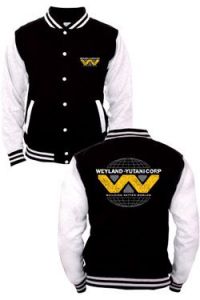 Alien Baseball Varsity Jacket Weyland - Yutani Corp Size L