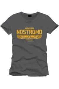 Alien T-Shirt Nostromo Logo Size L