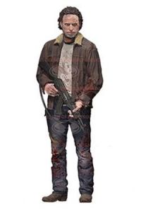 The Walking Dead TV Version Action Figure Rick Grimes 13 cm Serie 8