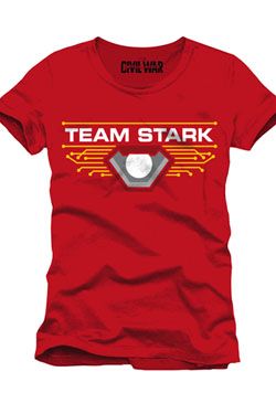 Captain America Civil War T-Shirt Team Stark Size S CODI