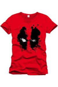 Deadpool T-Shirt Splash Head Size L
