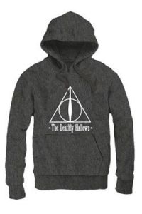 Harry Potter Hooded Sweater The Deathly Hallows Size M Cotton Division