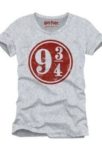 Harry Potter T-Shirt Platform 9 3/4 Size L Cotton Division