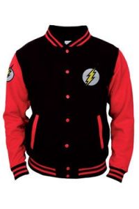 The Flash Baseball Varsity Jacket Central City Size XL