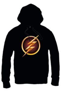 The Flash Hooded Sweater Logo Size L