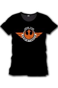 Star Wars Episode VII T-Shirt Join The Resistance Size L