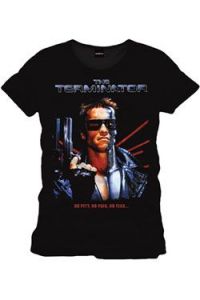 Terminator T-Shirt No Pity No Pain No Fear Size S