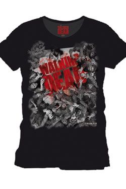 Walking Dead T-Shirt Zombie Herd Size S CODI