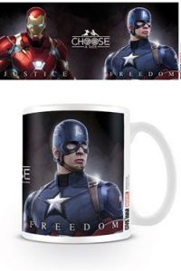Captain America Civil War Mug Choose A Side