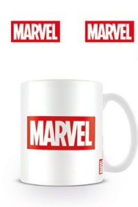 Marvel Comics Mug Logo White