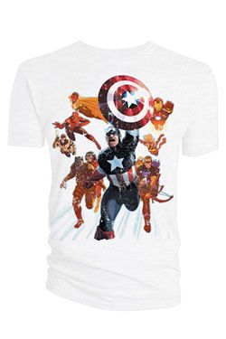 Marvel Comics T-Shirt Avengers Cover Size M Titan Merchandise