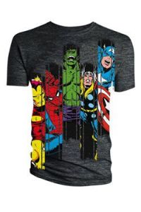 Marvel Comics T-Shirt Avengers Panel Size L