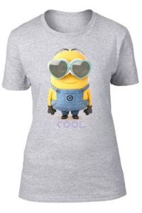 Minions Ladies T-Shirt Cool Size S