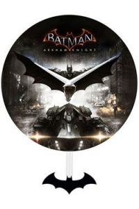 Batman Arkham Knight Wall Clock Swinging Bat Icon