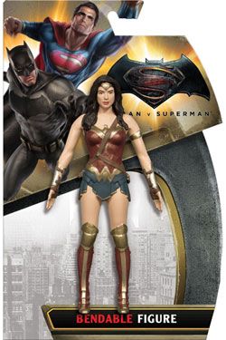Batman v Superman Bendable Figure Wonder Woman 14 cm NJ Croce
