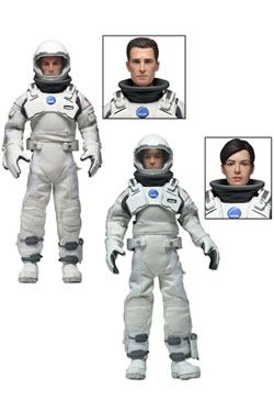 Interstellar Action Figures 2-Pack Brand & Cooper 20 cm NECA