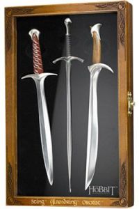 The Hobbit Letter Opener Set Swords