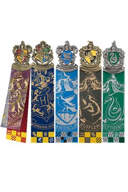 Harry Potter Bookmark 5-Pack Crest Noble Collection